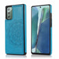 Double Buckle Mandala Pattern PU+TPU Protective Case with Card Slots & Holder & Photo Frame, For Samsung Galaxy Note20, For Samsung Galaxy S9, For Samsung Galaxy S9 Plus, For Samsung Galaxy S10, For Samsung Galaxy S10 Plus, For Samsung Galaxy S20������...