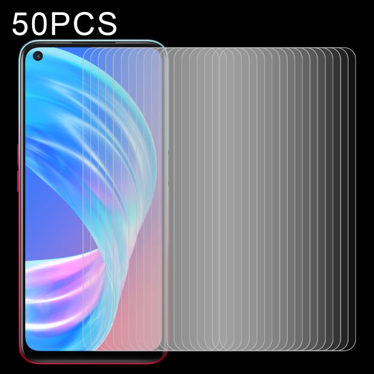 50 PCS 0.26mm 9H 2.5D Tempered Glass Film
