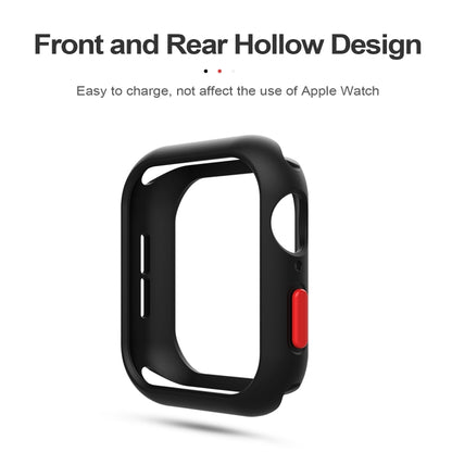 Silicone Frame Protective Case For Apple Watch Series 6 / 5 / 4 / Watch SE 44mm
