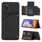 Skin Feel PU + TPU + PC Back Cover Shockproof Case with Card Slots & Holder & Photo Frame, For Samsung Galaxy A20 & A30, For Samsung Galaxy A31, For Samsung Galaxy A51, For Samsung Galaxy M51, For Samsung Galaxy M80s & A91, For Samsung Galaxy S20+