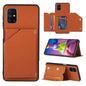 Skin Feel PU + TPU + PC Back Cover Shockproof Case with Card Slots & Holder & Photo Frame, For Samsung Galaxy A20 & A30, For Samsung Galaxy A31, For Samsung Galaxy A51, For Samsung Galaxy M51, For Samsung Galaxy M80s & A91, For Samsung Galaxy S20+