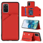 Skin Feel PU + TPU + PC Back Cover Shockproof Case with Card Slots & Holder & Photo Frame, For Samsung Galaxy A20 & A30, For Samsung Galaxy A31, For Samsung Galaxy A51, For Samsung Galaxy M51, For Samsung Galaxy M80s & A91, For Samsung Galaxy S20+