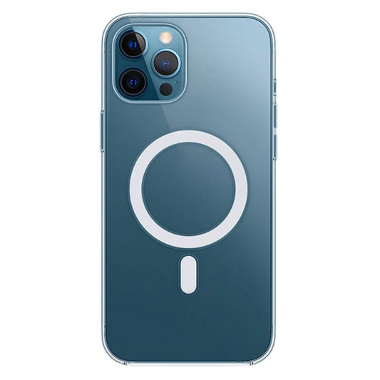 WK WPC-007 iDeal Series Magsafe Case Magnetic Ring All-inclusive Clear TPU Transparent Shockproof Case, For iPhone 11 Pro, For iPhone 11 Pro Max, For iPhone 12 Pro Max