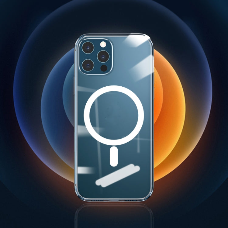 WK WPC-007 iDeal Series Magsafe Case Magnetic Ring All-inclusive Clear TPU Transparent Shockproof Case, For iPhone 11 Pro, For iPhone 11 Pro Max, For iPhone 12 Pro Max