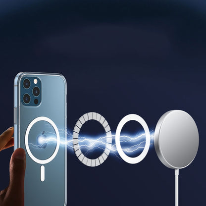 WK WPC-007 iDeal Series Magsafe Case Magnetic Ring All-inclusive Clear TPU Transparent Shockproof Case, For iPhone 11 Pro, For iPhone 11 Pro Max, For iPhone 12 Pro Max