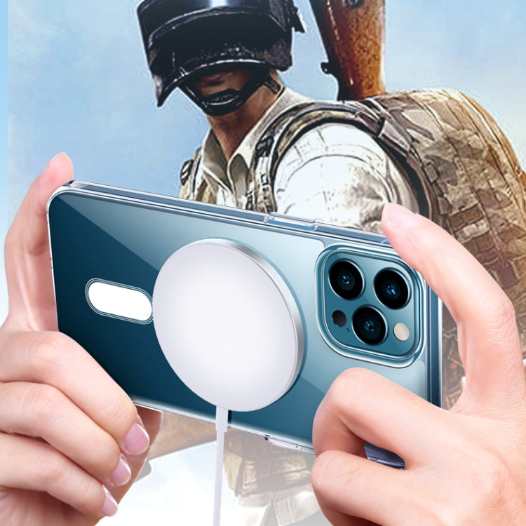 WK WPC-007 iDeal Series Magsafe Case Magnetic Ring All-inclusive Clear TPU Transparent Shockproof Case, For iPhone 11 Pro, For iPhone 11 Pro Max, For iPhone 12 Pro Max