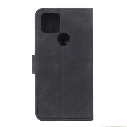 KHAZNEH Retro Texture PU + TPU Horizontal Flip Leather Case with Holder & Card Slots & Wallet, For OPPO A15