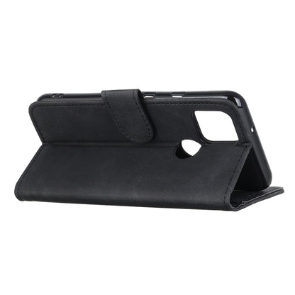KHAZNEH Retro Texture PU + TPU Horizontal Flip Leather Case with Holder & Card Slots & Wallet, For OPPO A15