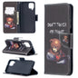 Colored Drawing Pattern Horizontal Flip Leather Case with Holder & Card Slots & Wallet