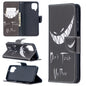 Colored Drawing Pattern Horizontal Flip Leather Case with Holder & Card Slots & Wallet