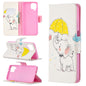 Colored Drawing Pattern Horizontal Flip Leather Case with Holder & Card Slots & Wallet