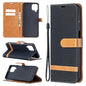 Lite Color Matching Denim Texture Horizontal Flip Leather Case with Holder & Card Slots & Wallet & Lanyard, For Huawei P smart 2021 / Y7a, For Samsung Galaxy A12