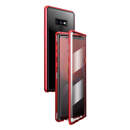 Magnetic Metal Frame Double-sided Tempered Glass Case