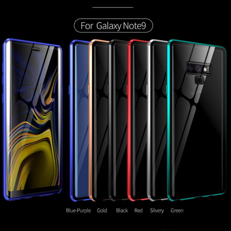 Magnetic Metal Frame Double-sided Tempered Glass Case
