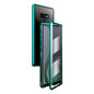 Magnetic Metal Frame Double-sided Tempered Glass Case
