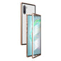 Magnetic Metal Frame Double-sided Tempered Glass Case