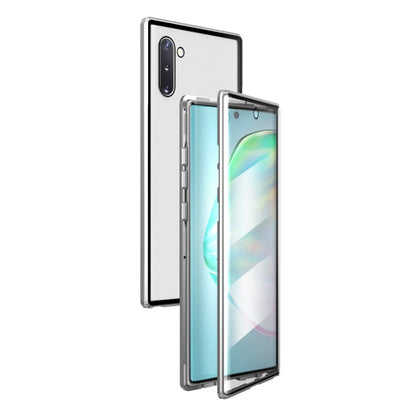 Magnetic Metal Frame Double-sided Tempered Glass Case