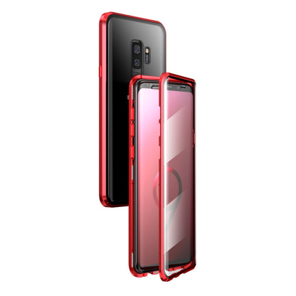 Magnetic Metal Frame Double-sided Tempered Glass Case