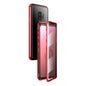 Magnetic Metal Frame Double-sided Tempered Glass Case