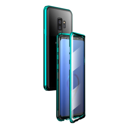 Magnetic Metal Frame Double-sided Tempered Glass Case