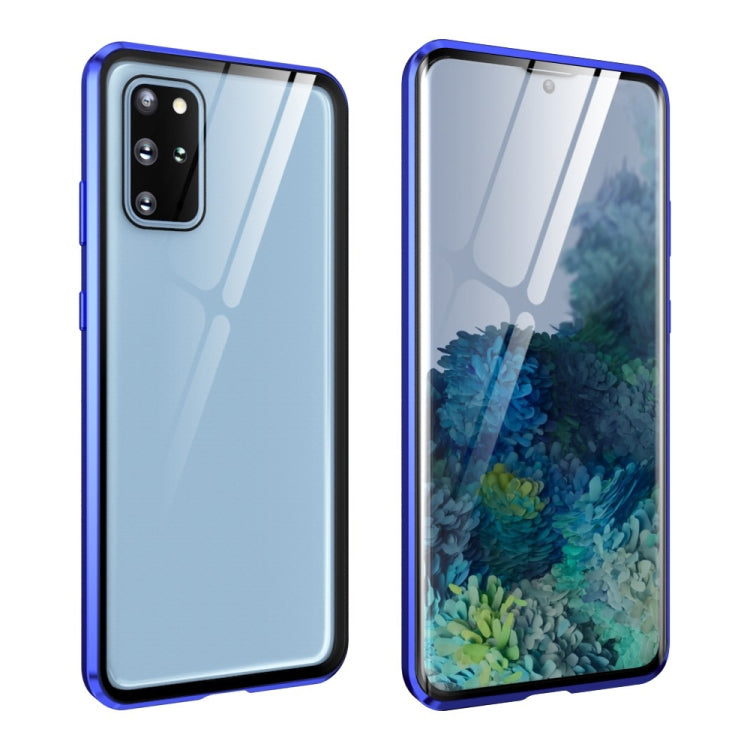 Magnetic Metal Frame Double-sided Tempered Glass Case