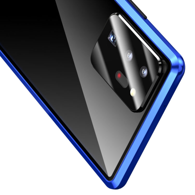 Magnetic Metal Frame Double-sided Tempered Glass Case