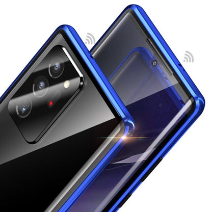 Magnetic Metal Frame Double-sided Tempered Glass Case