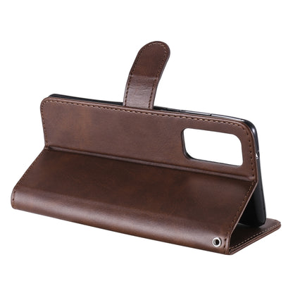 Fashion Calf Texture Zipper Horizontal Flip Leather Case with Stand & Card Slots & Wallet Function, For Samsung Galaxy S20 FE, For Xiaomi Poco X3 NFC