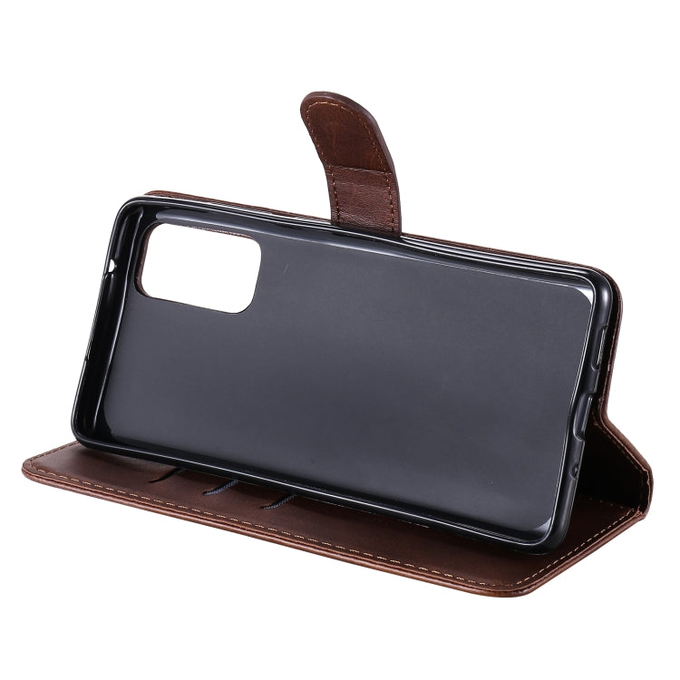 Fashion Calf Texture Zipper Horizontal Flip Leather Case with Stand & Card Slots & Wallet Function, For Samsung Galaxy S20 FE, For Xiaomi Poco X3 NFC