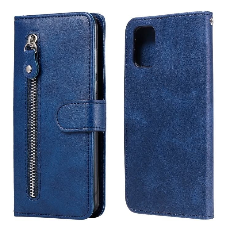 Fashion Calf Texture Zipper Horizontal Flip Leather Case with Stand & Card Slots & Wallet Function, For Samsung Galaxy S20 FE, For Xiaomi Poco X3 NFC