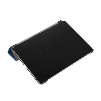 3-folding Skin Texture Horizontal Flip TPU + PU Leather Case with Holder