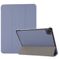 3-folding Skin Texture Horizontal Flip TPU + PU Leather Case with Holder