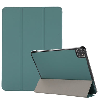 3-folding Skin Texture Horizontal Flip TPU + PU Leather Case with Holder