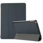 3-folding Skin Texture Horizontal Flip TPU + PU Leather Case with Holder