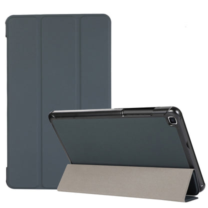 3-folding Skin Texture Horizontal Flip TPU + PU Leather Case with Holder
