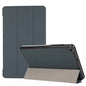 3-folding Skin Texture Horizontal Flip TPU + PU Leather Case with Holder