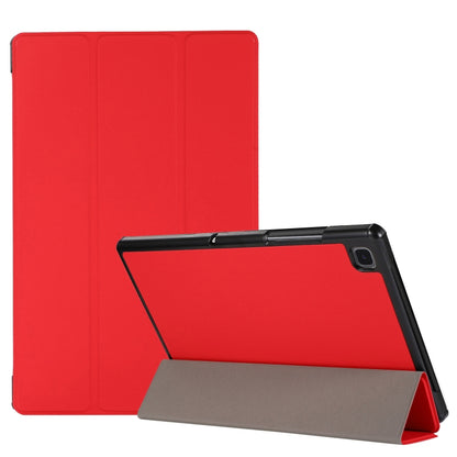 3-folding Skin Texture Horizontal Flip TPU + PU Leather Case with Holder