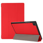3-folding Skin Texture Horizontal Flip TPU + PU Leather Case with Holder