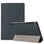 3-folding Skin Texture Horizontal Flip TPU + PU Leather Case with Holder