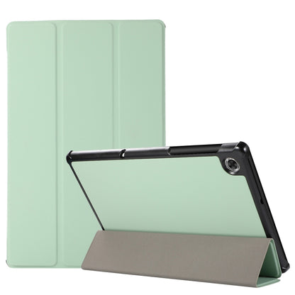 3-folding Skin Texture Horizontal Flip TPU + PU Leather Case with Holder