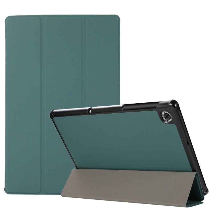 3-folding Skin Texture Horizontal Flip TPU + PU Leather Case with Holder