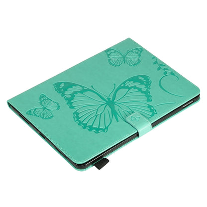 Pressed Printing Butterfly Pattern Horizontal Flip Leather Case with Holder & Card Slots & Wallet & Sleep / Wake-up Function, For iPad Air 2022 / 2020 10.9 /iPad Pro 11 2020 / 2018, For Lenovo Tab M10 Plus TB-X606F, For Samsung Galaxy S6 Lite P610�����...