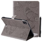 Pressed Printing Butterfly Pattern Horizontal Flip Leather Case with Holder & Card Slots & Wallet & Sleep / Wake-up Function, For iPad Air 2022 / 2020 10.9 /iPad Pro 11 2020 / 2018, For Lenovo Tab M10 Plus TB-X606F, For Samsung Galaxy S6 Lite P610�����...