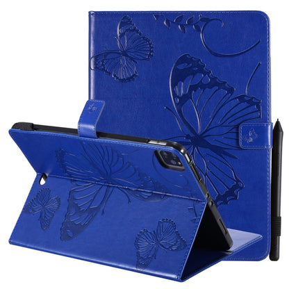 Pressed Printing Butterfly Pattern Horizontal Flip Leather Case with Holder & Card Slots & Wallet & Sleep / Wake-up Function, For iPad Air 2022 / 2020 10.9 /iPad Pro 11 2020 / 2018, For Lenovo Tab M10 Plus TB-X606F, For Samsung Galaxy S6 Lite P610�����...