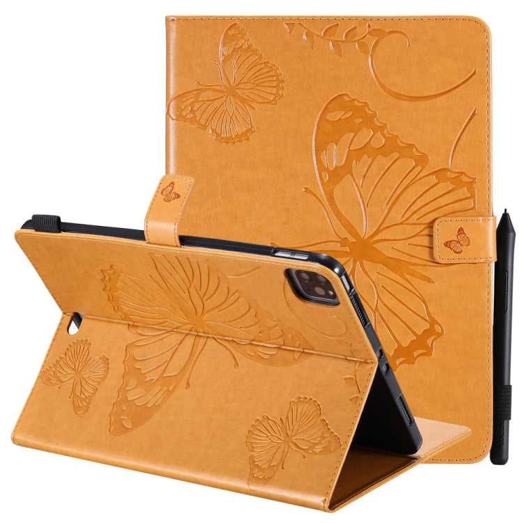 Pressed Printing Butterfly Pattern Horizontal Flip Leather Case with Holder & Card Slots & Wallet & Sleep / Wake-up Function, For iPad Air 2022 / 2020 10.9 /iPad Pro 11 2020 / 2018, For Lenovo Tab M10 Plus TB-X606F, For Samsung Galaxy S6 Lite P610�����...
