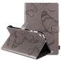 Pressed Printing Butterfly Pattern Horizontal Flip Leather Case with Holder & Card Slots & Wallet & Sleep / Wake-up Function, For iPad Air 2022 / 2020 10.9 /iPad Pro 11 2020 / 2018, For Lenovo Tab M10 Plus TB-X606F, For Samsung Galaxy S6 Lite P610�����...