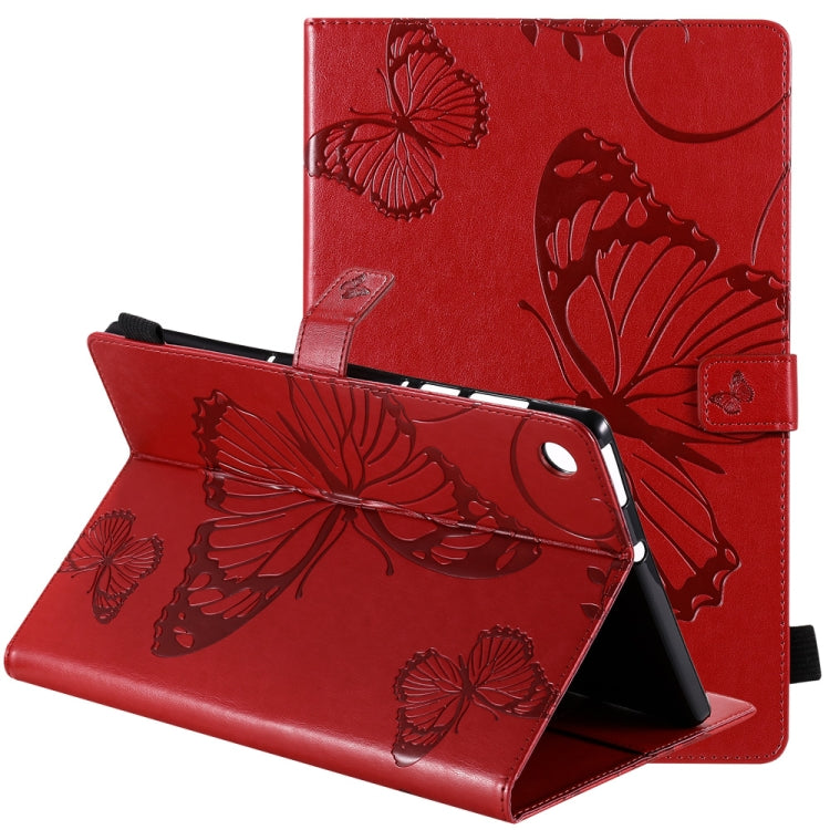 Pressed Printing Butterfly Pattern Horizontal Flip Leather Case with Holder & Card Slots & Wallet & Sleep / Wake-up Function, For iPad Air 2022 / 2020 10.9 /iPad Pro 11 2020 / 2018, For Lenovo Tab M10 Plus TB-X606F, For Samsung Galaxy S6 Lite P610�����...