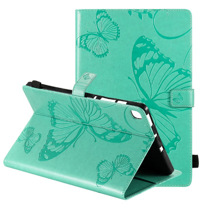 Pressed Printing Butterfly Pattern Horizontal Flip Leather Case with Holder & Card Slots & Wallet & Sleep / Wake-up Function, For iPad Air 2022 / 2020 10.9 /iPad Pro 11 2020 / 2018, For Lenovo Tab M10 Plus TB-X606F, For Samsung Galaxy S6 Lite P610�����...