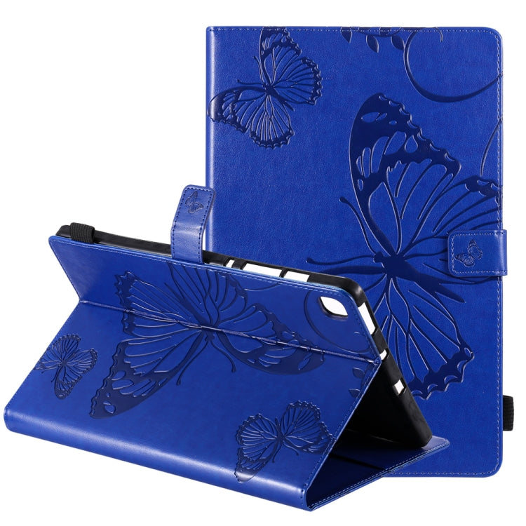 Pressed Printing Butterfly Pattern Horizontal Flip Leather Case with Holder & Card Slots & Wallet & Sleep / Wake-up Function, For iPad Air 2022 / 2020 10.9 /iPad Pro 11 2020 / 2018, For Lenovo Tab M10 Plus TB-X606F, For Samsung Galaxy S6 Lite P610�����...