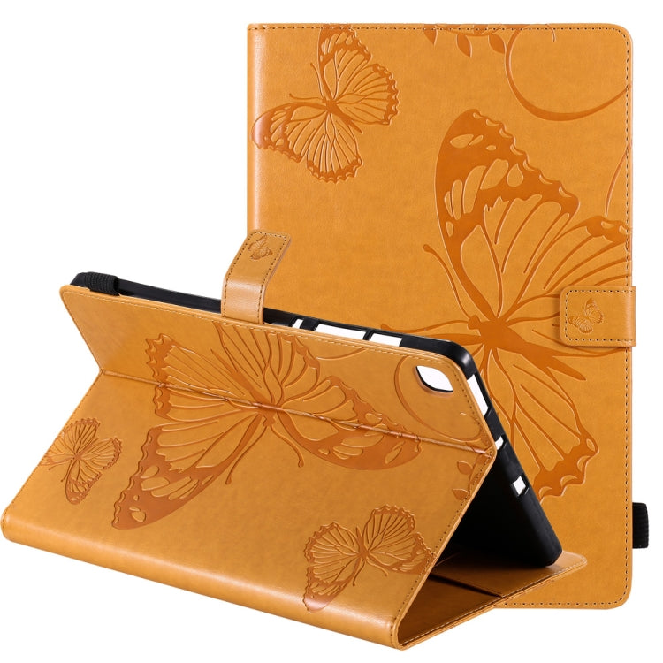Pressed Printing Butterfly Pattern Horizontal Flip Leather Case with Holder & Card Slots & Wallet & Sleep / Wake-up Function, For iPad Air 2022 / 2020 10.9 /iPad Pro 11 2020 / 2018, For Lenovo Tab M10 Plus TB-X606F, For Samsung Galaxy S6 Lite P610�����...